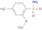 2-Methoxy-4-methylbenzenesulfonamide