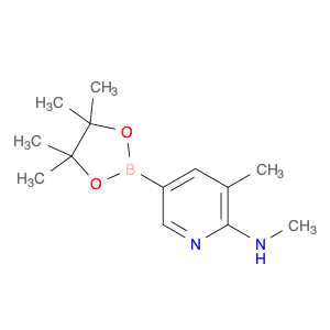 N,3-Dimethyl-5-(4,4,5,5-tetramethyl-1,3,2-dioxaborolan-2-yl)-2-pyridinamine