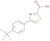 4-(4-(Trifluoromethyl)phenyl)thiazole-2-carboxylic acid