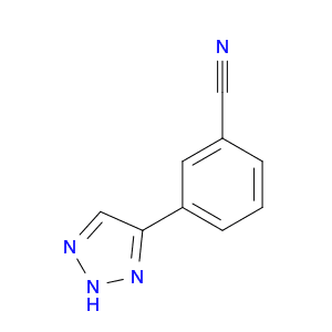 3-(2H-1,2,3-Triazol-4-yl)benzonitrile