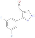 3-(3,5-Difluorophenyl)-1H-pyrazole-4-carbaldehyde