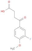 4-(3-Fluoro-4-methoxyphenyl)-4-oxobutanoic acid
