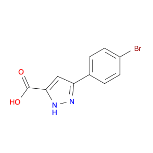 3-(4-Bromophenyl)-1H-pyrazole-5-carboxylic acid