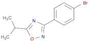 3-(4-Bromophenyl)-5-isopropyl-1,2,4-oxadiazole