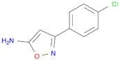 5-Amino-3-(4-chlorophenyl)isoxazole
