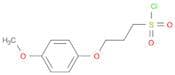 3-(4-Methoxyphenoxy)-1-propanesulfonyl chloride