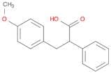 3-(4-Methoxyphenyl)-2-phenylpropanoic acid