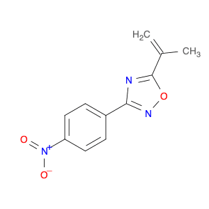 3-(4-Nitrophenyl)-5-(prop-1-en-2-yl)-1,2,4-oxadiazole