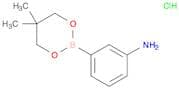 3-(5,5-dimethyl-1,3,2-dioxaborinan-2-yl)aniline hydrochloride
