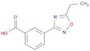 3-(5-Ethyl-1,2,4-oxadiazol-3-yl)benzoic acid