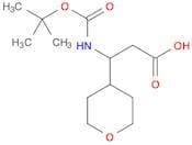 3-tert-Butoxycarbonylamino-3-(tetrahydro-pyran-4-yl)-propionic acid
