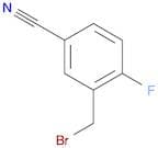 Benzonitrile, 3-(bromomethyl)-4-fluoro-