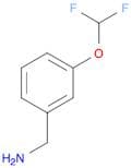 Benzenemethanamine, 3-(difluoromethoxy)- (9CI)