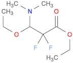 3-(Dimethylamino)-3-ethoxy-2,2-difluoropropionic acid ethyl ester