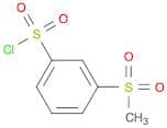 3-(Methylsulfonyl)benzenesulfonyl Chloride