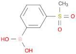 (3-(Methylsulfonyl)phenyl)boronic acid