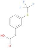 2-(3-((Trifluoromethyl)thio)phenyl)acetic acid