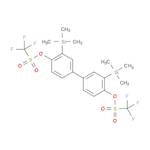 3,3-Bis(trimethylsilyl)biphenyl-4,4-diyl Bis(trifluoromethanesulfonate) 