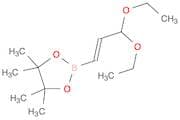(E)-2-(3,3-Diethoxyprop-1-en-1-yl)-4,4,5,5-tetramethyl-1,3,2-dioxaborolane