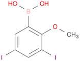 3,5-Diiodo-2-methoxyphenylboronic acid