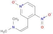 3-(2-(Dimethylamino)vinyl)-4-nitropyridine 1-oxide cis/trans mix