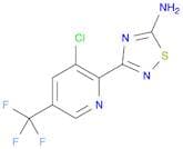 3-(3-Chloro-5-(trifluoromethyl)pyridin-2-yl)-1,2,4-thiadiazol-5-amine