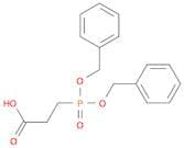3-(Bis(benzyloxy)phosphoryl)propanoic acid