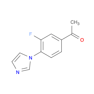 3'-Fluoro-4'-(1h-imidazol-1-yl)acetophenone