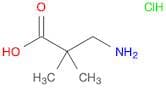 3-Amino-2,2-dimethylpropanoic acid hydrochloride