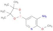 2-Methoxy-5-(4,4,5,5-tetramethyl-[1,3,2]
dioxaborolan-2-yl)-pyridin-3-ylamine