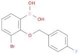 3-Bromo-2-(4'-fluorobenzyloxy)phenylboronic acid