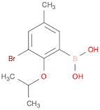 (3-Bromo-2-isopropoxy-5-methylphenyl)boronic acid