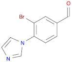 3-Bromo-4-(1-imidazolyl)benzaldehyde