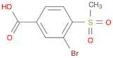 3-BROMO-4-(METHYLSULFONYL)BENZOIC ACID