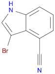 3-Bromo-1H-indole-4-carbonitrile