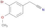 3-BROMO-4-METHOXYPHENYLACETONITRILE