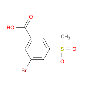 3-Bromo-5-(methylsulfonyl)benzoic Acid