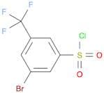3-bromo-5-(trifluoromethyl)benzene-1-sulfonyl chloride