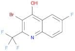 3-Bromo-6-fluoro-2-(trifluoromethyl)quinolin-4-ol