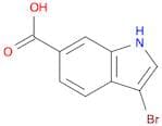 3-bromo-1H-indole-6-carboxylic acid
