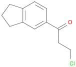 3-Chloro-1-(2,3-dihydro-1H-inden-5-yl)propan-1-one
