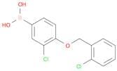 (3-Chloro-4-((2-chlorobenzyl)oxy)phenyl)boronic acid