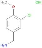 3-Chloro-4-methoxybenzylamine, HCl