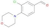 3-Chloro-4-morpholinobenzaldehyde
