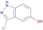 3-Chloro-5-hydroxy-1H-indazole