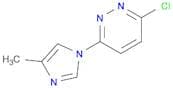 3-CHLORO-6-(4-METHYL-1H-IMIDAZOL-1-YL)PYRIDAZINE