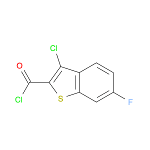 3-chloro-6-fluoro-1-benzothiophene-2-carbonyl chloride