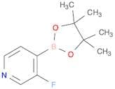 3-Fluoro-4-(4,4,5,5-tetramethyl-1,3,2-dioxaborolan-2-yl)pyridine
