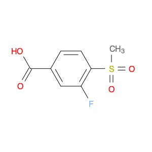 3-Fluoro-4-(methylsulphonyl)benzoic acid