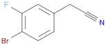 4-Bromo-3-fluorophenylacetonitrile